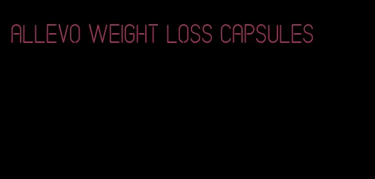 allevo weight loss capsules