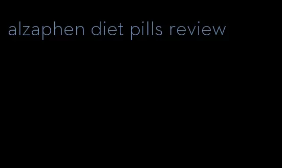 alzaphen diet pills review