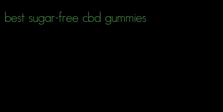 best sugar-free cbd gummies