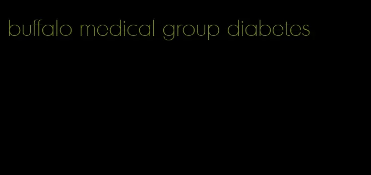 buffalo medical group diabetes