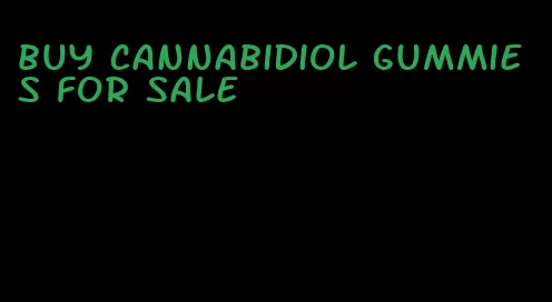 buy cannabidiol gummies for sale