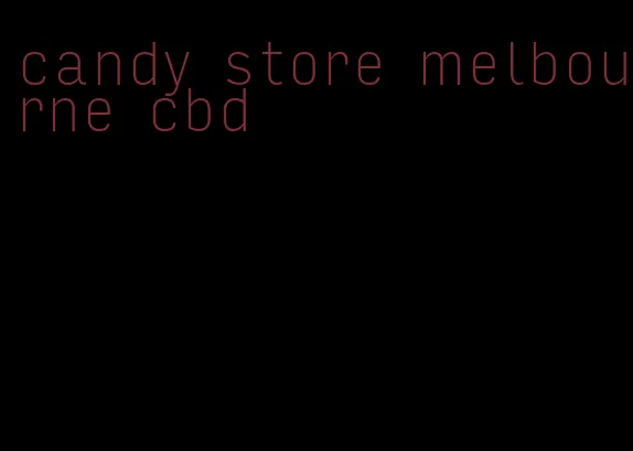 candy store melbourne cbd
