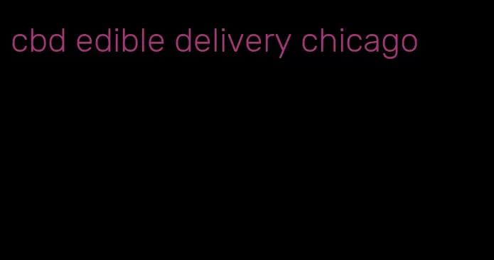 cbd edible delivery chicago