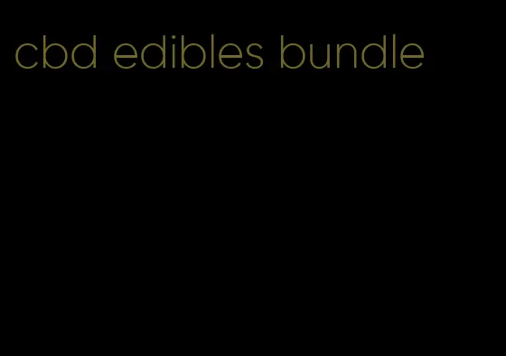 cbd edibles bundle