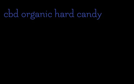 cbd organic hard candy