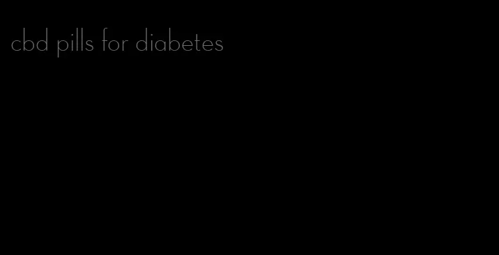 cbd pills for diabetes