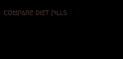 compare diet pills