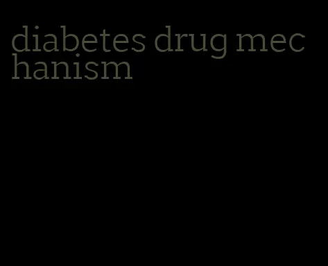 diabetes drug mechanism