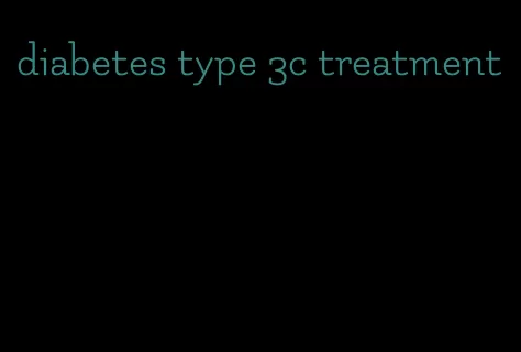 diabetes type 3c treatment