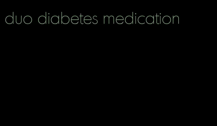 duo diabetes medication
