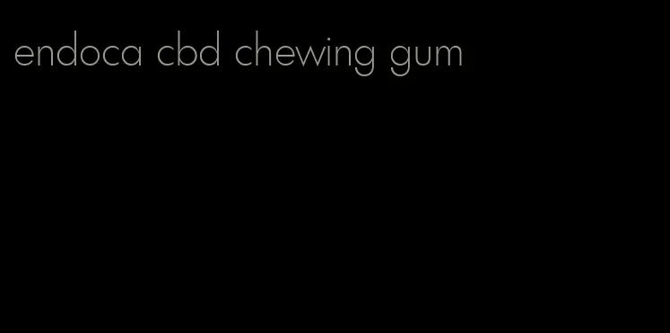 endoca cbd chewing gum