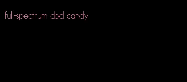 full-spectrum cbd candy