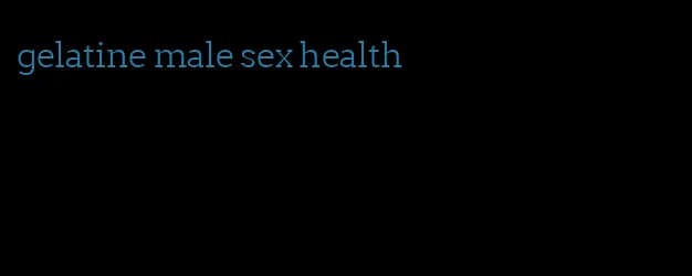 gelatine male sex health