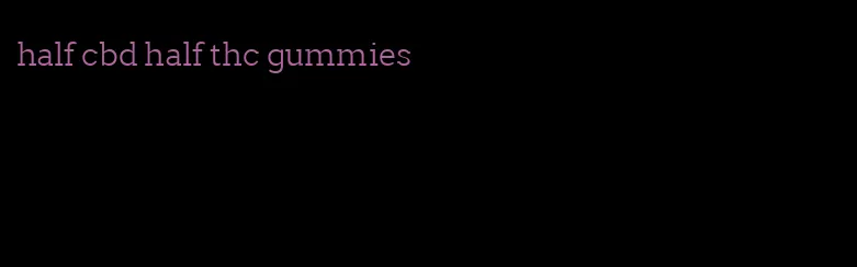 half cbd half thc gummies