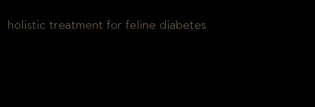 holistic treatment for feline diabetes