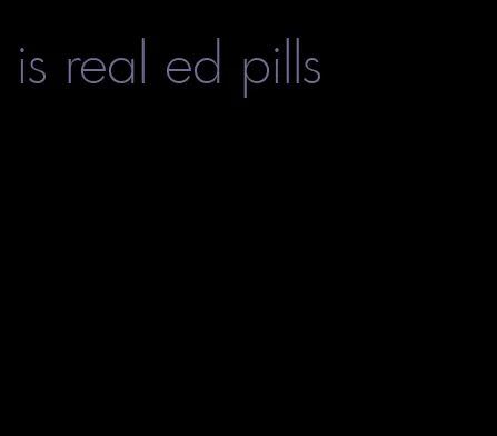 is real ed pills