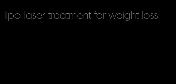 lipo laser treatment for weight loss