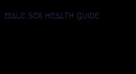 male sex health guide