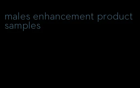 males enhancement product samples