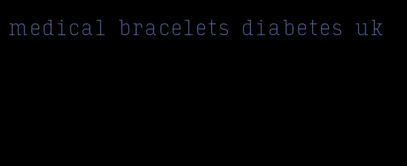 medical bracelets diabetes uk