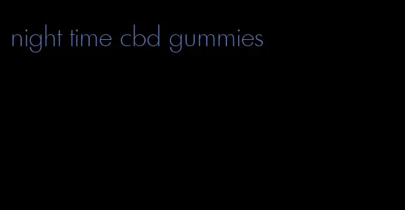 night time cbd gummies