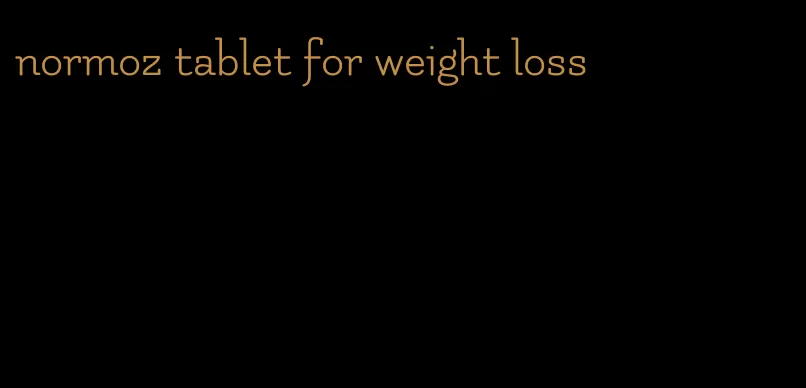 normoz tablet for weight loss