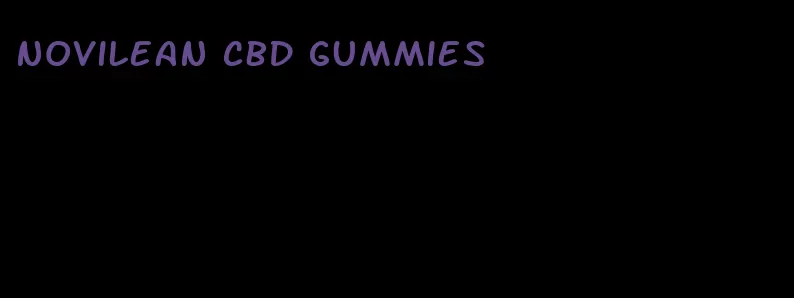 novilean cbd gummies