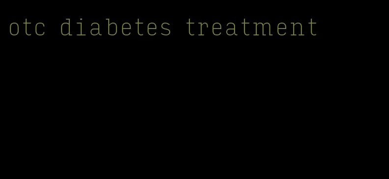 otc diabetes treatment