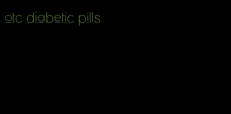 otc diabetic pills