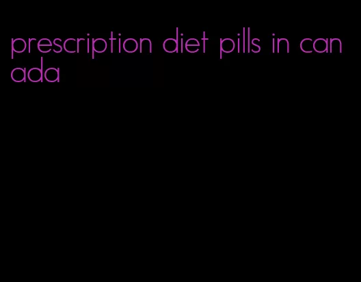 prescription diet pills in canada