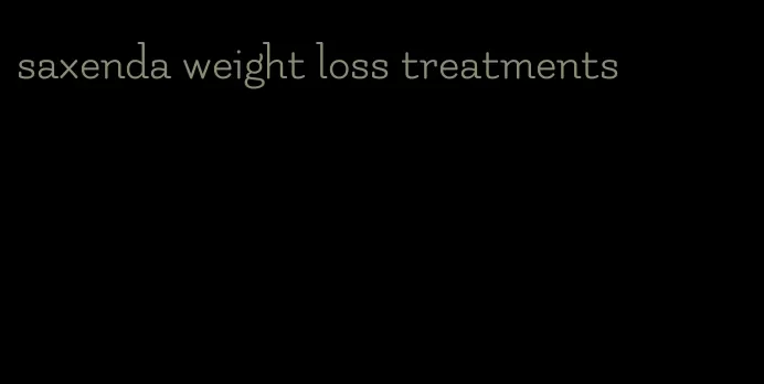 saxenda weight loss treatments