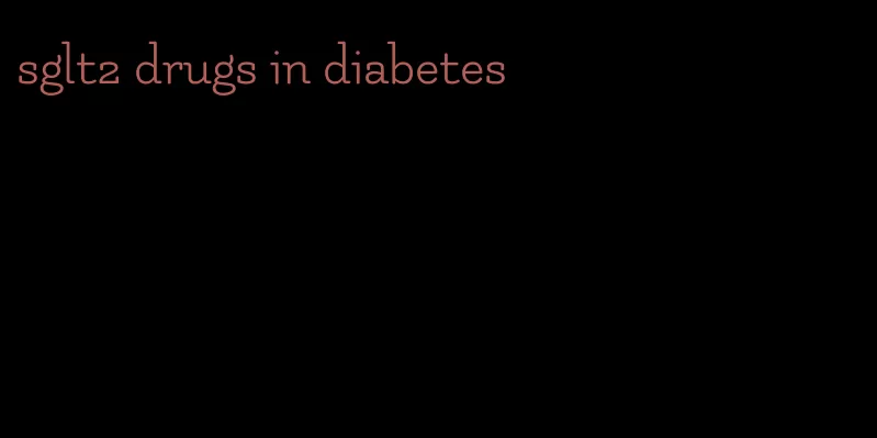 sglt2 drugs in diabetes