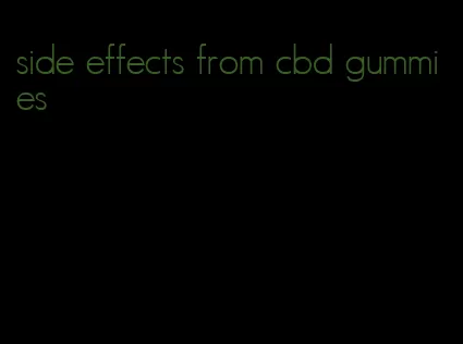 side effects from cbd gummies