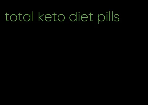 total keto diet pills