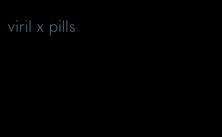 viril x pills