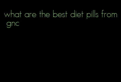 what are the best diet pills from gnc