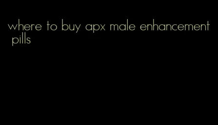 where to buy apx male enhancement pills