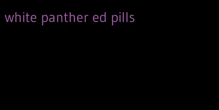white panther ed pills